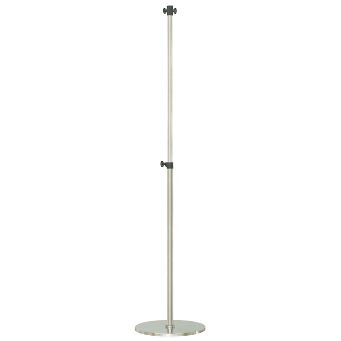 Hanover Adjustable Pole for Heat Lamps with Weighted Base, Extendable